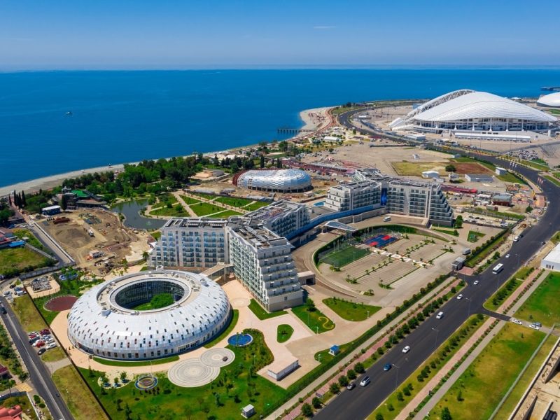 Федеральная территория «Сириус» – комфортный отдых на берегу Черного моря